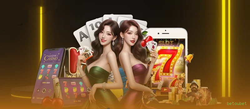 Imagem promocional da experiência de game da betoubet